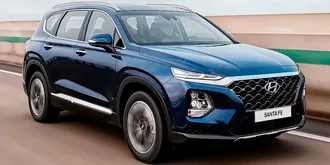 Автомобиль Hyundai Santa Fe 2019 года