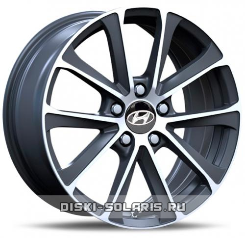 Диск Hyundai OEM1501HY серый с полировкой