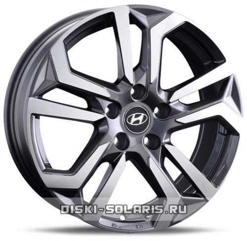Диск Hyundai OEM1504HY серый с полировкой