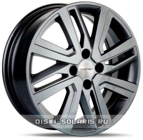 Диск Khomen Wheels KHW1609 серый
