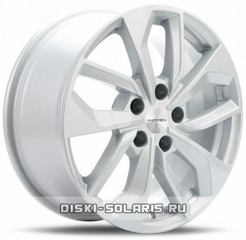 Диск Khomen Wheels KHW1703 серебристый с полировкой