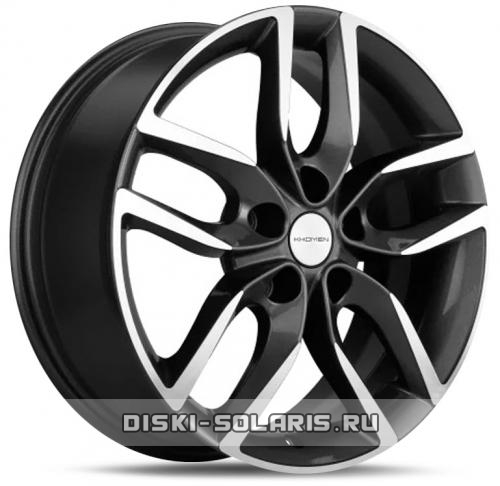 Диск Khomen Wheels KHW1708 серый с полировкой